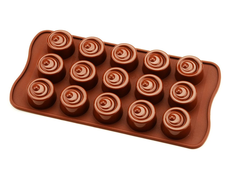 Silikomart Silikon Pralinenform, Choco Vertigo