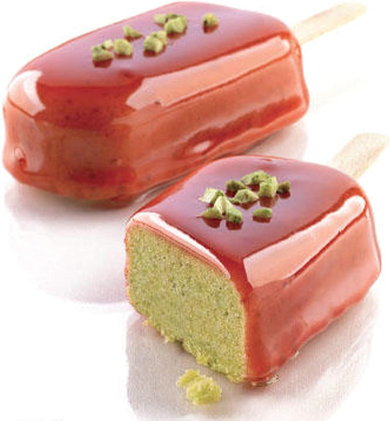 Siliconen mal Cakesicles mal, 6 stuks