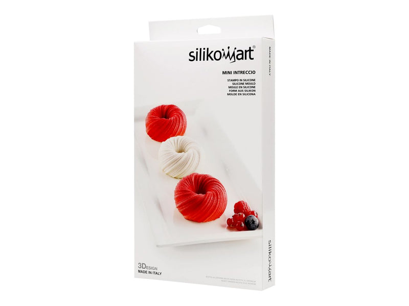 Silikomart siliconen mal Mini Intreccio