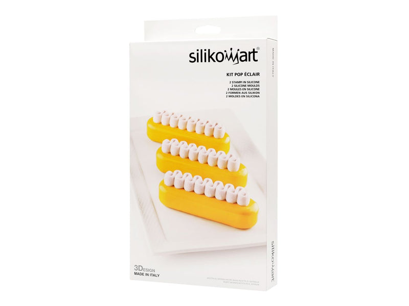 Siliconen mal Pop Eclair set