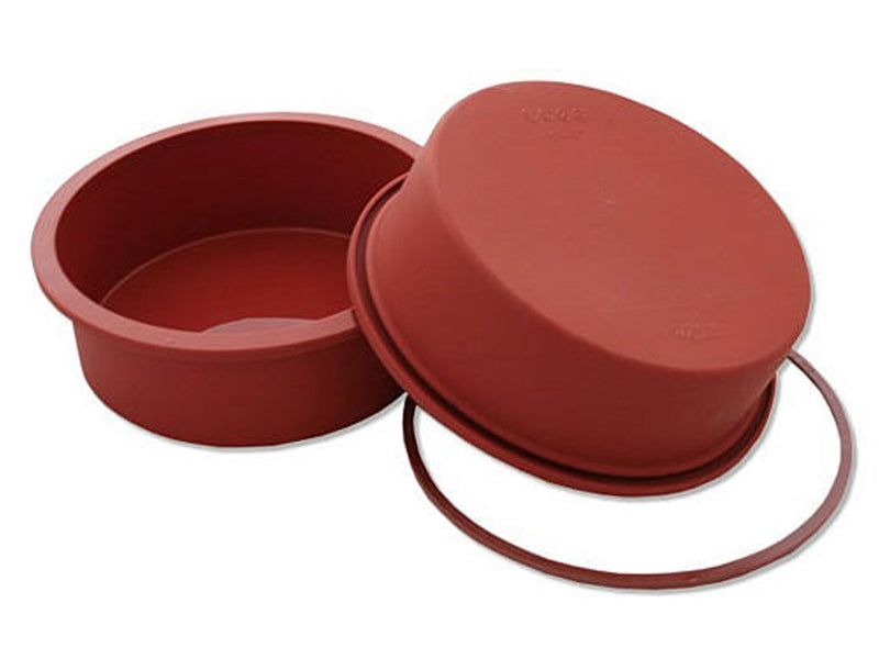 Siliconen mal Ronde Pan, diep 18cm 