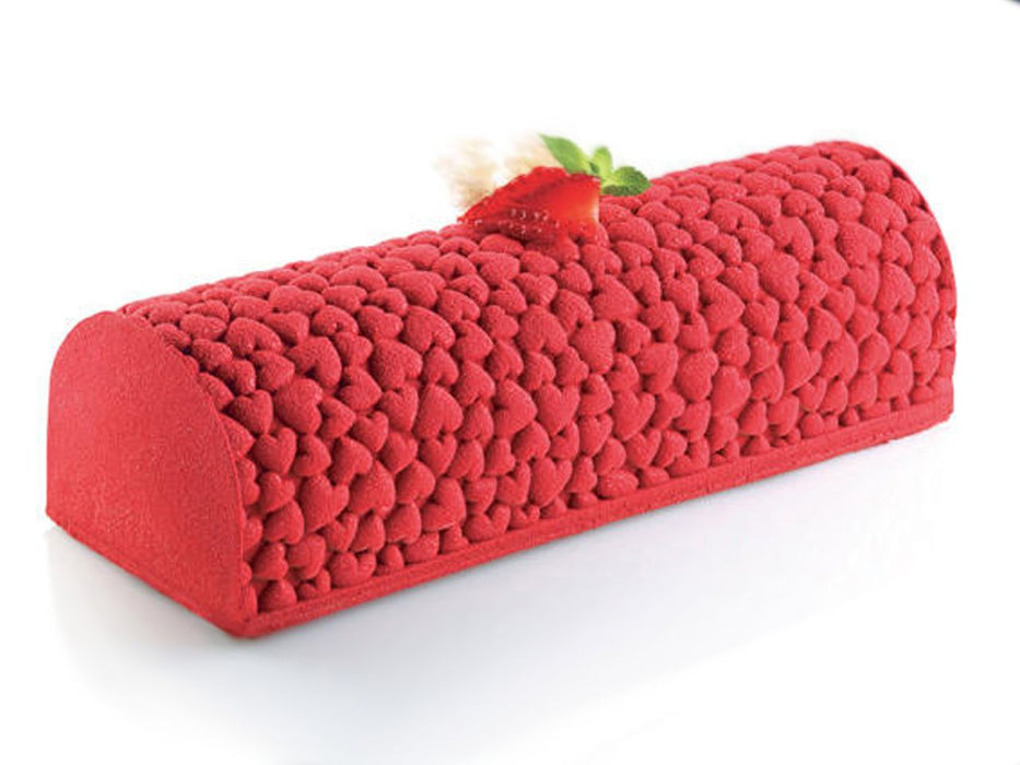 Silikomart Arabesk pasta kalıp matı Noel pastası için