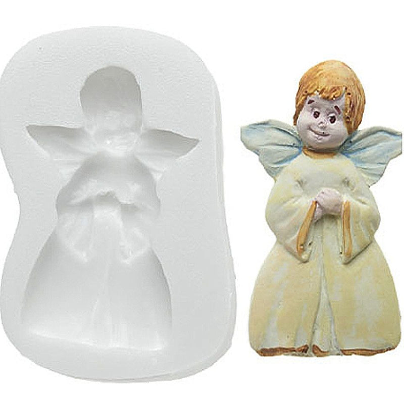 Fondantform klein Engel,5x3cm