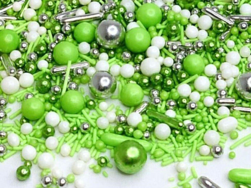 Sprinkles Green Meadow Zucker, 80g - Tortendekoshop