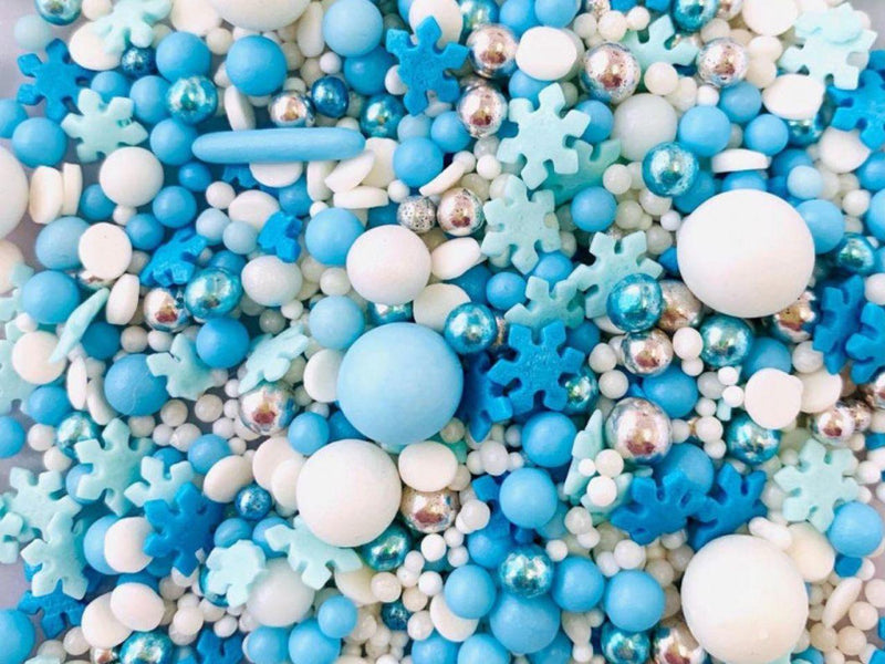 Sprinkles Ice Crystals Zucker, 80g - Tortendekoshop