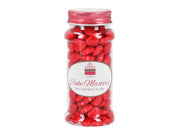 Streudekor Herzen rot, 80g - Tortendekoshop
