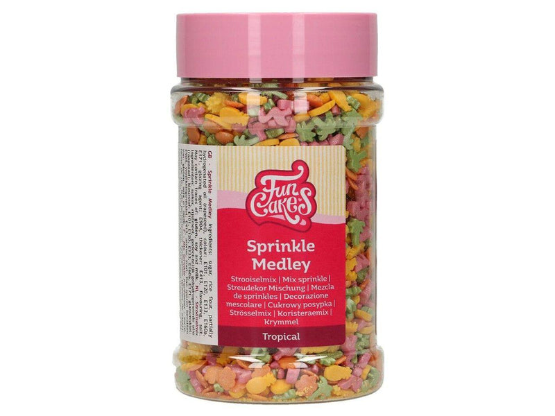 Streudekor Medley Tropical, 180g - Tortendekoshop