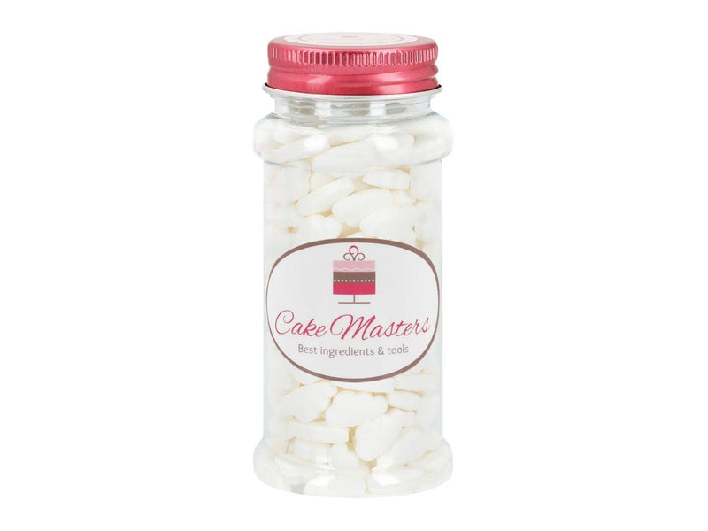 Streudekor Wolken weiß, 80g - Tortendekoshop