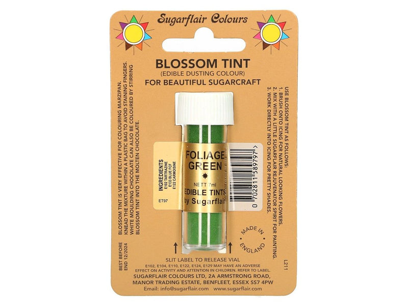 Sugarflair Puderfarbe Foliage Green, 7ml