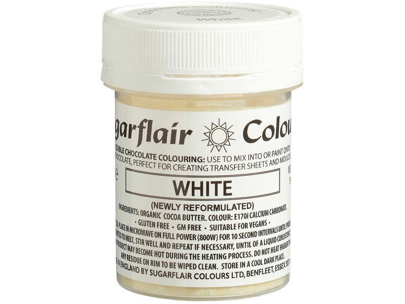 Sugarflair Schokoladenfarbe Weiß, 35g