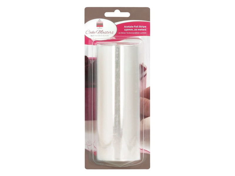 Asetat folyo, pasta kenarı folyosu, 12cm, 1m