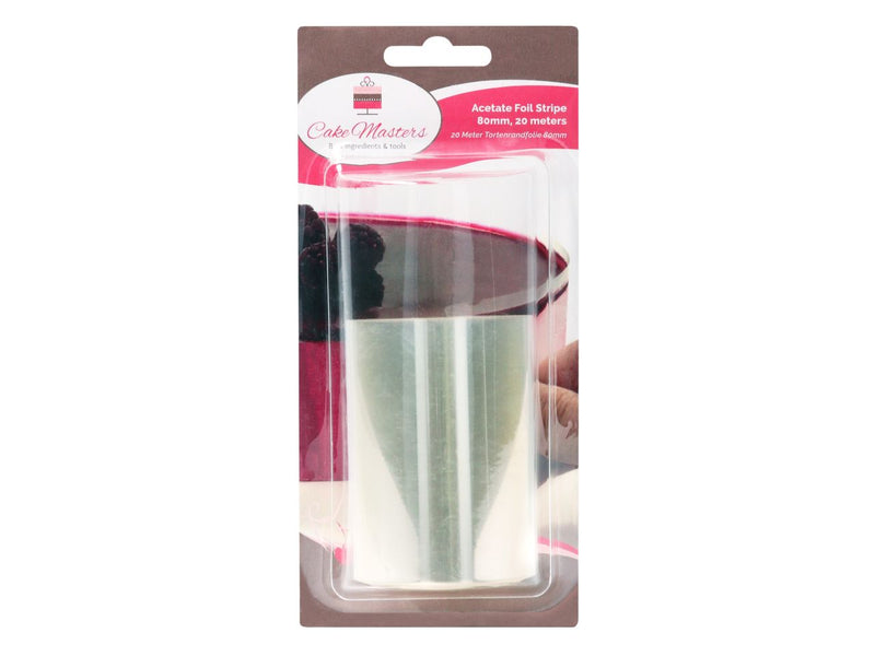 Asetat folyo, pasta kenarı folyosu, 12cm, 1m