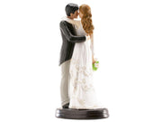 Tortenaufsatz Hochzeitspaar Maria und Juan, 18cm - Tortendekoshop