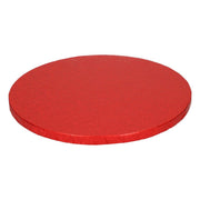 Tortenplatte Rund Rot, 30,5cm - Tortendekoshop