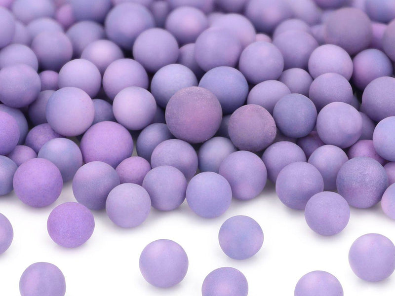 Weiche Zuckerperlen purple, 10mm 60g - Tortendekoshop