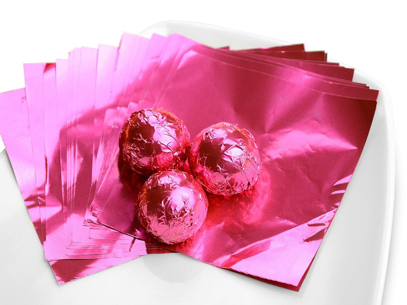 Wickelfolie pink, 50 Blatt
