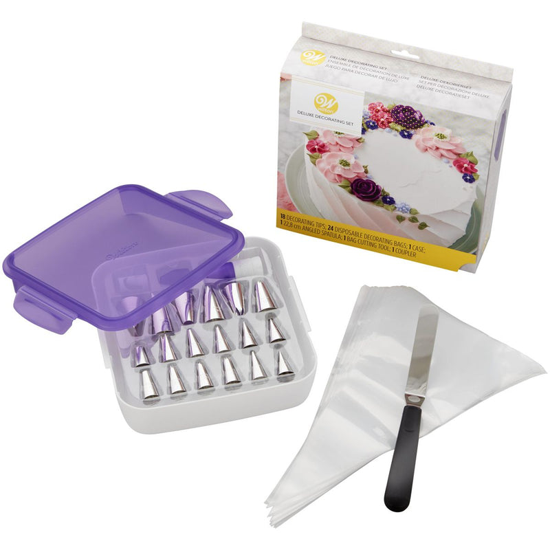Wilton Deluxe Piping Nozzle Set, 22 stuks. 