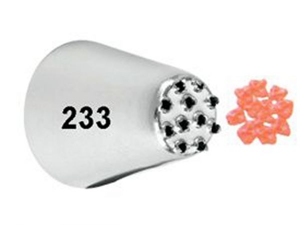 Wilton Decorating Tip nr. 233 Multiopen Gekaard