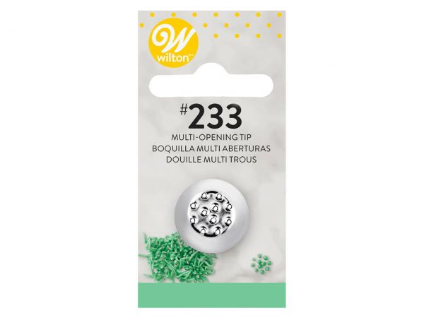 Wilton Decorating Tip nr. 233 Multiopen Gekaard