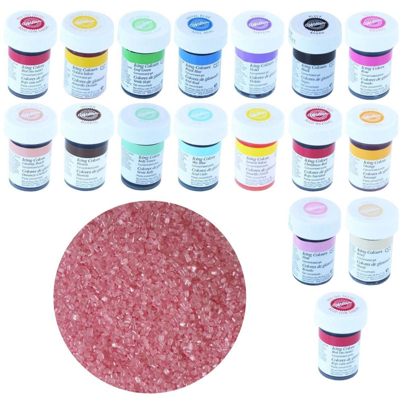 Wilton Icing Colours Glasurfarben Spar-Set, 20 x 28 g