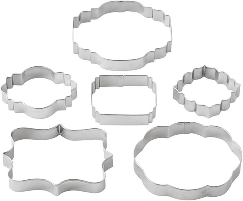 Wilton Plaque Fondant Cut-Outs Set - Tortendekoshop