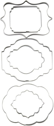 Wilton Plaque Fondant Cut-Outs Set - Tortendekoshop