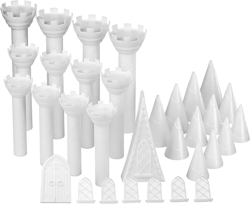 Wilton Romantisches Schloss Kuchen Set