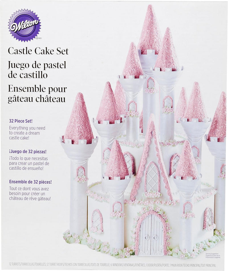 Wilton Romantisches Schloss Kuchen Set