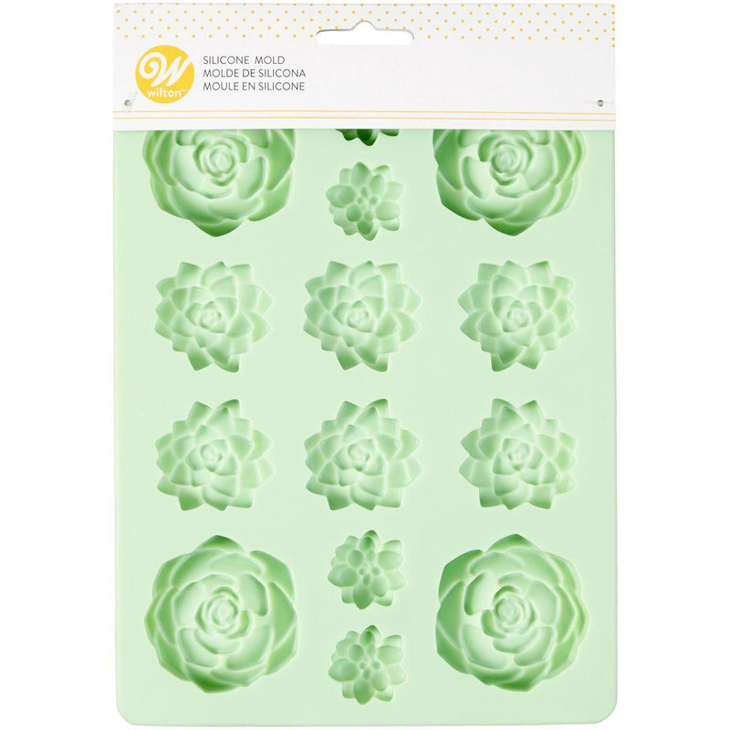 Wilton Silicone Candy Mould -Succulents- - Tortendekoshop