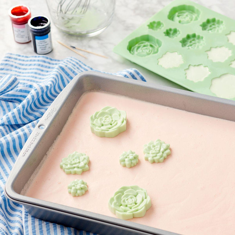Wilton Silicone Candy Mould -Succulents- - Tortendekoshop