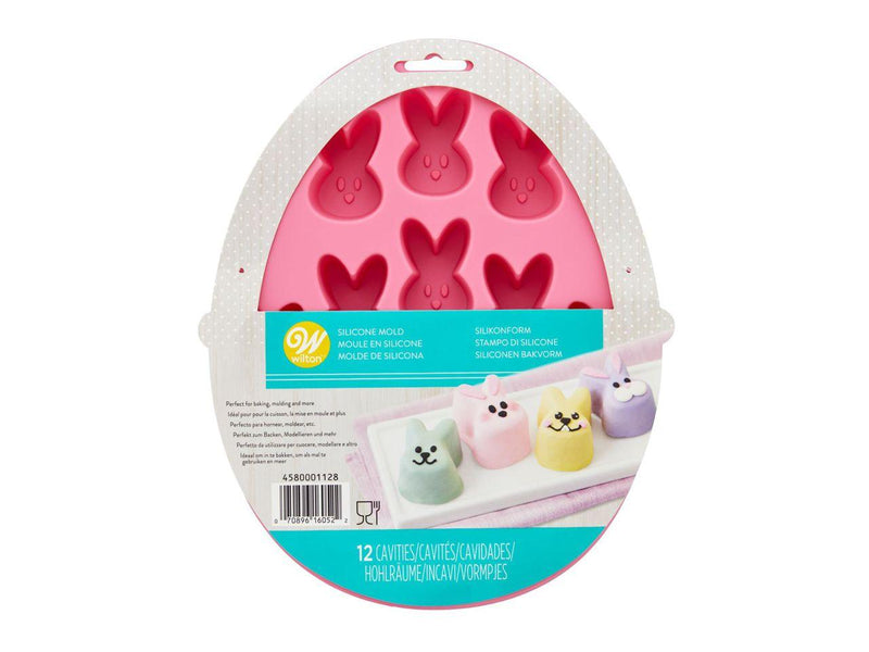 Wilton Silikonform für kleine Leckereien Häschen - Tortendekoshop