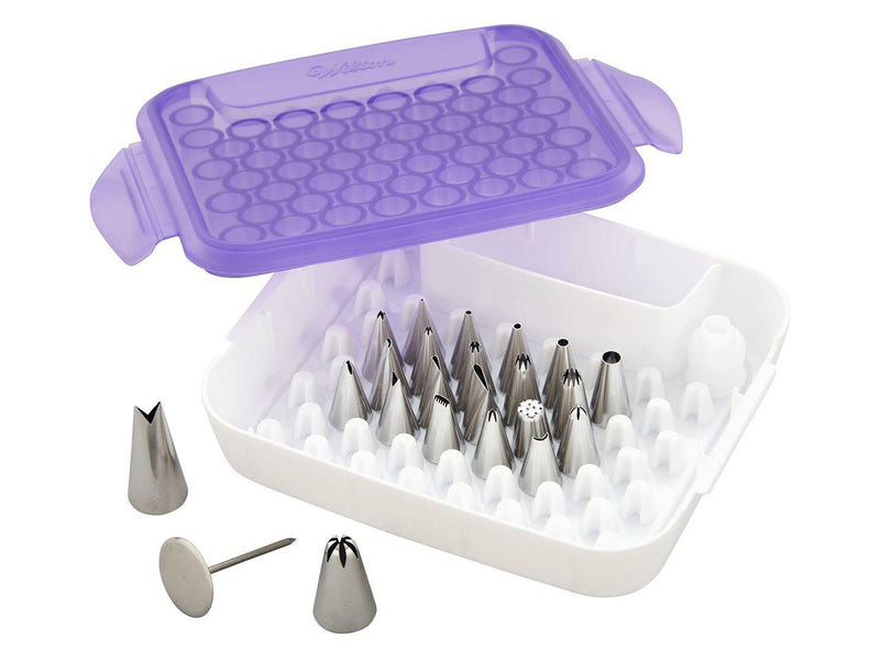 Wilton Spritztüllenset Deluxe, 22tlg. - Tortendekoshop