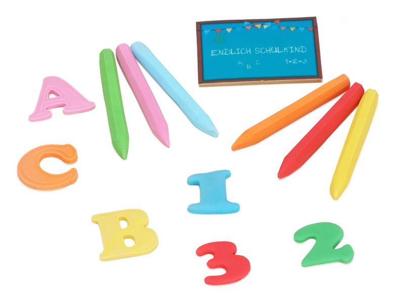 suikerdecoratie schoolinschrijvingsset