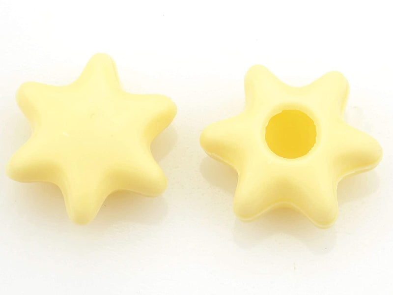1 Folie Hohlkörper Stern, Weiß - Tortendekoshop