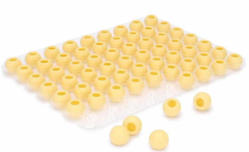 1 Folie Hohlkugeln Weiß - Tortendekoshop