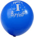 1 Jahr dunkelblaue Ballon Set - Tortendekoshop