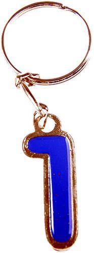 1 Jahr Geschenk Schlüsselanhänger blau - Tortendekoshop