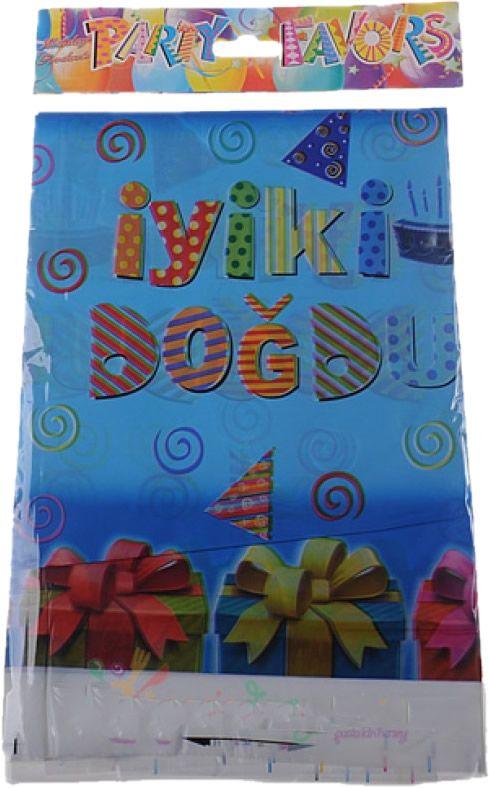 1 Jahr Iyiki Dogdun Tischdecke blau - Tortendekoshop