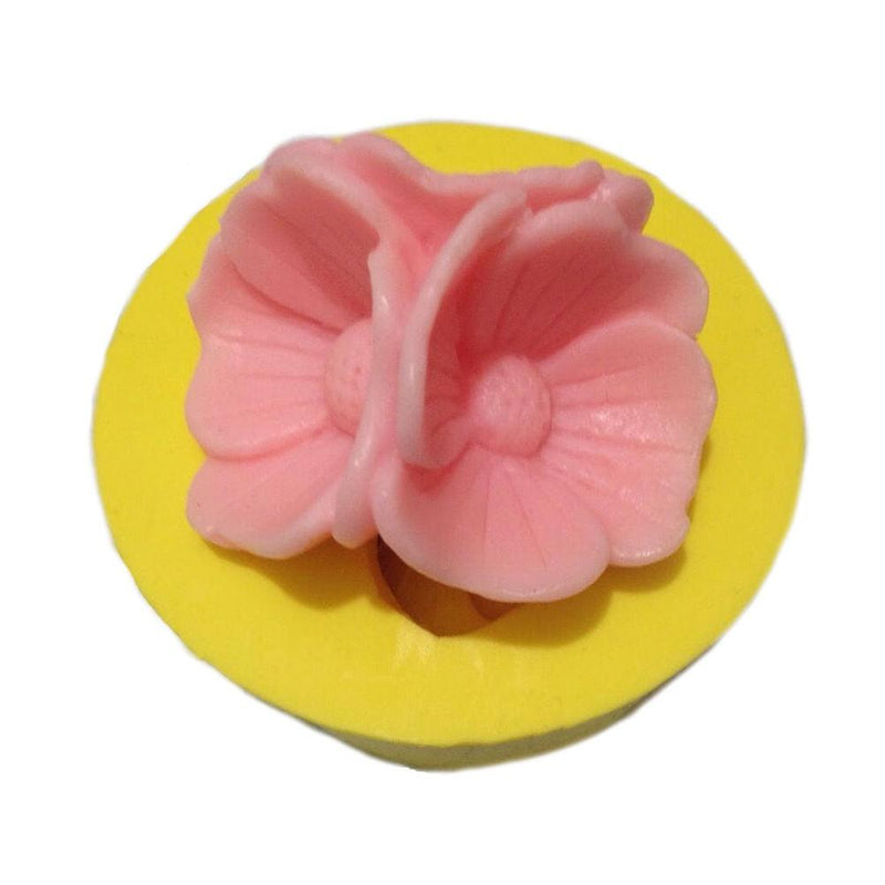 2 Blumen Silikonform - Tortendekoshop