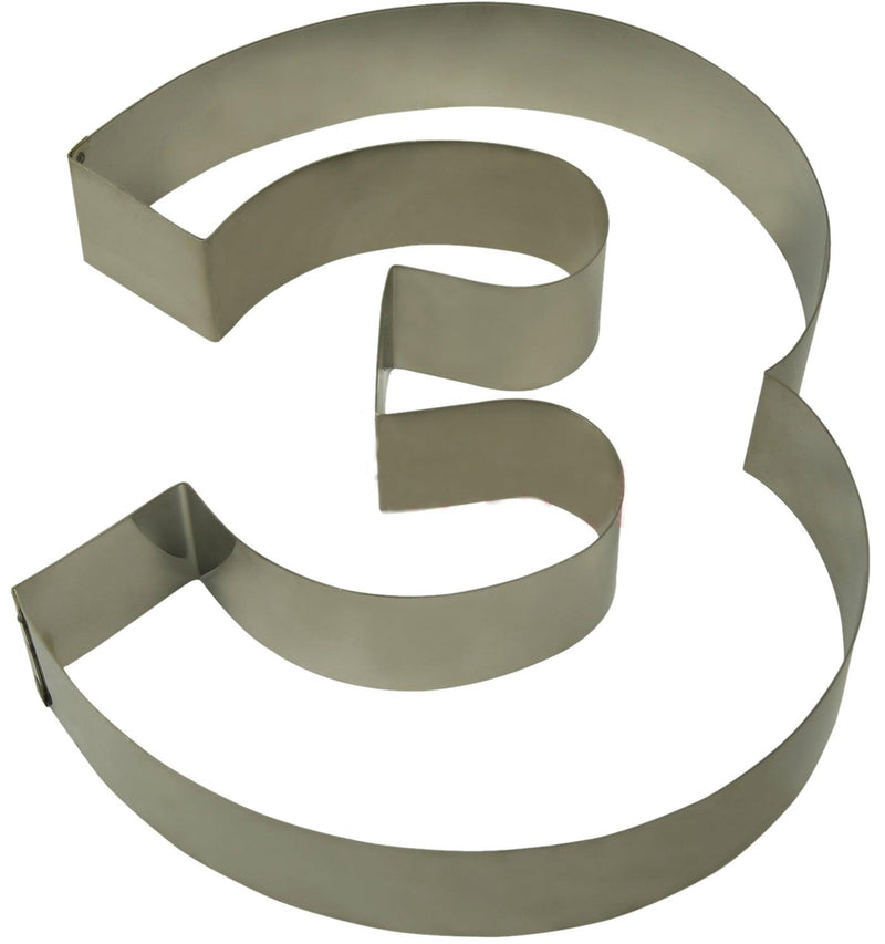 3 Jahr Backform, Metall - Tortendekoshop