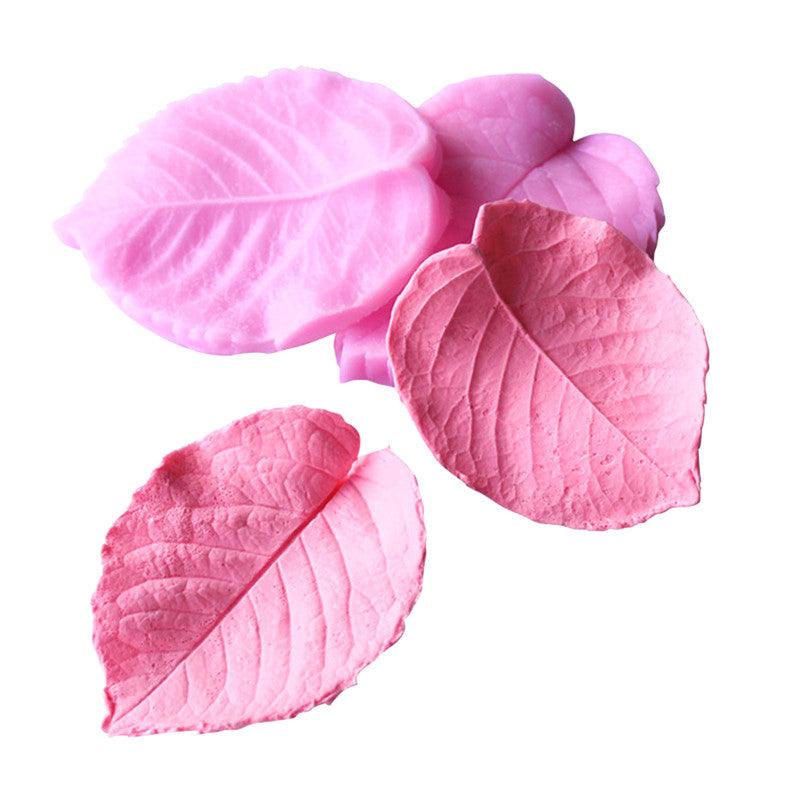 3D Blatt Silikonform - Tortendekoshop
