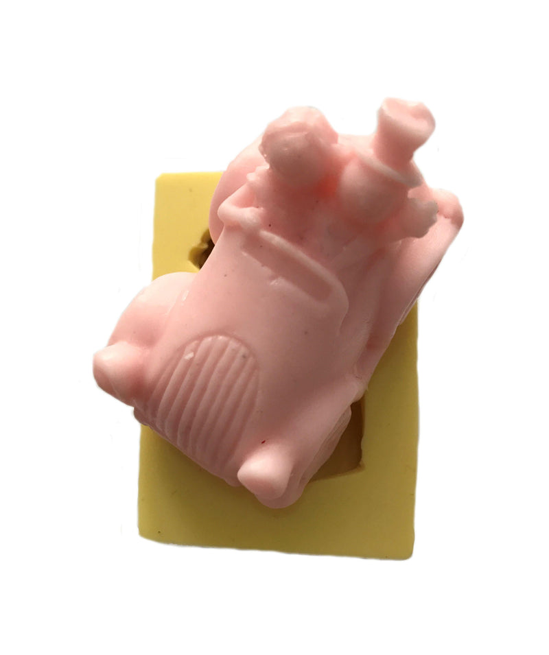 3D Käfer mit Brautpaar Silikonform - Tortendekoshop