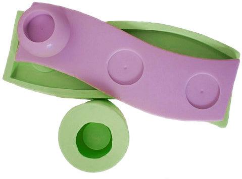 3D Kerzenhalter Set Silikonform - Tortendekoshop