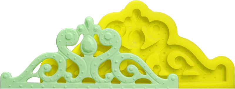 3D Königin Krone Silikonform, gross - Tortendekoshop