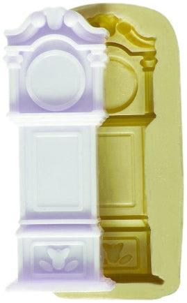 3D Schrankuhr Silikonform - Tortendekoshop