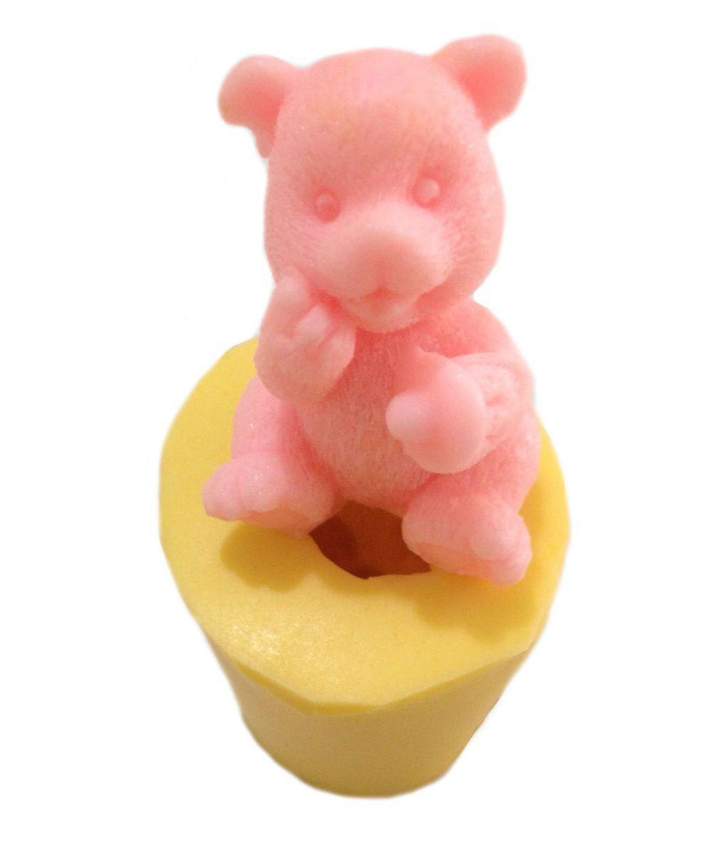 3D Teddy Bär Silikonform - Tortendekoshop