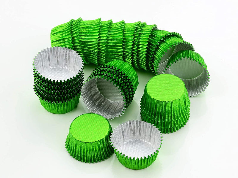 Alu-Kapseln 24mm grün, 25 Stück - Tortendekoshop