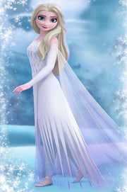 Anna, Elsa, Eiskönigin Thema Tortenaufleger - Tortendekoshop