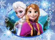 Anna, Elsa, Eiskönigin Tortenaufleger, Rechteckig - Tortendekoshop