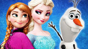 Anna, Olaf, Elsa, Eiskönigin Tortenaufleger - Tortendekoshop